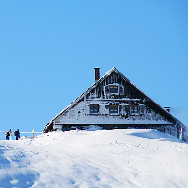 Berghuetten Schneeschuhtouren Im Allgaeu