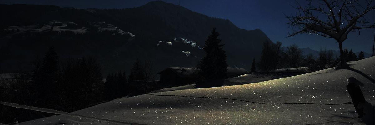 Schneeschuhwandern bei Vollmond ein ganz besonderes Schneeschuh Erlebnis im Allgäu