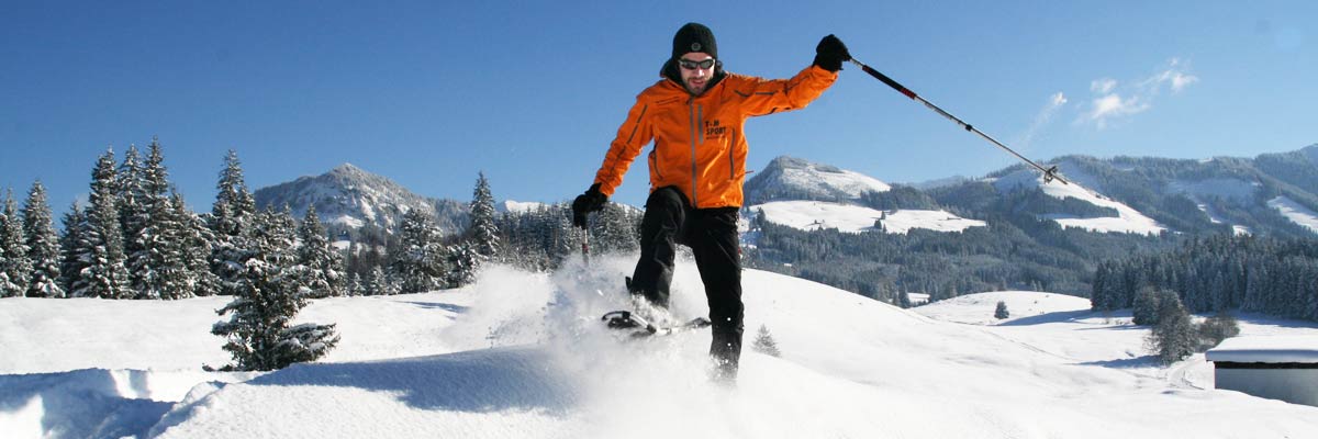 Schneeschuhwandern erlebnis Touren von Schneeschuh- Wasserfalltouren bis Schneeschuhwandern Berghütte
