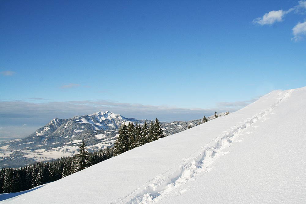 Schneeschuhwandern Ist Schoen Berghuettentour