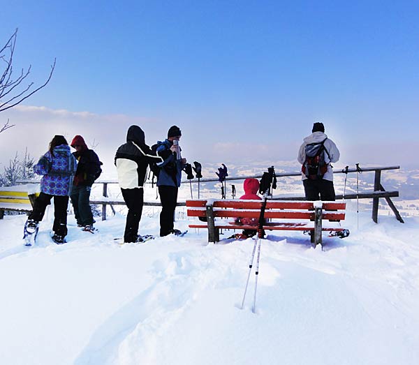 GANZTAGES SCHNEESCHUHTOUREN FÜR SENIOREN