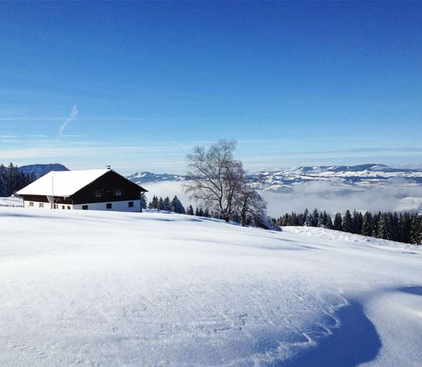 Schneeschuhwandern Hüttenübernachtung LIGHT