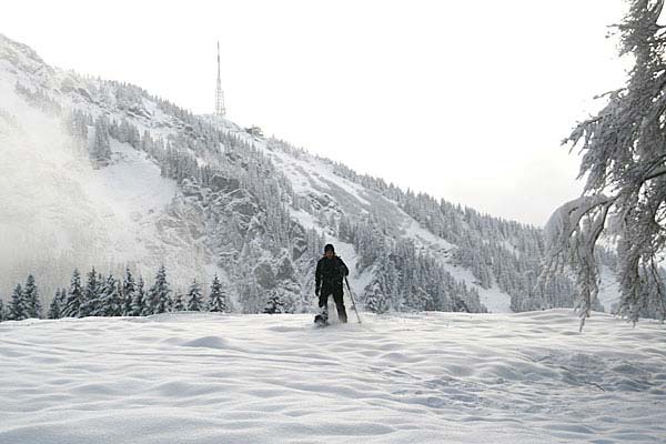 Wintersport am Grünten im Allgäu